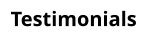 Testimonials